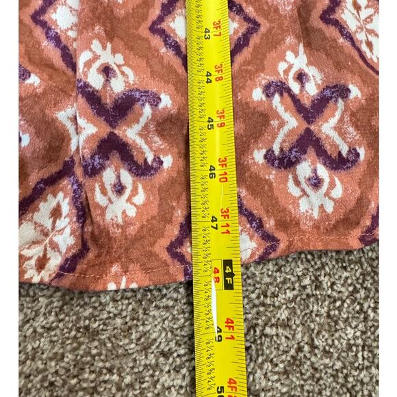 Knox Rose NWT Women's Size XXL Boho Midi Dress Artsy Cottagecore Summer - Picture 10 of 11